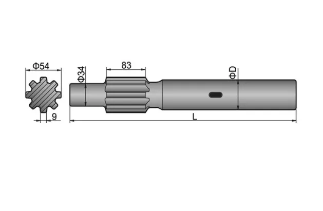 Hydrastar 200 Shank Adapter