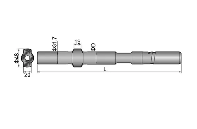 Joy 400 RR Shank Adapter