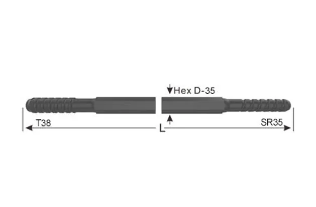 T38 - SR35 Drifter Rod